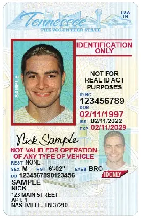 Read ID non-compliant license